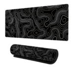 Topographic Mousepad ( Black )