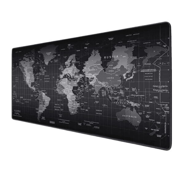 World Map Gaming Mousepad