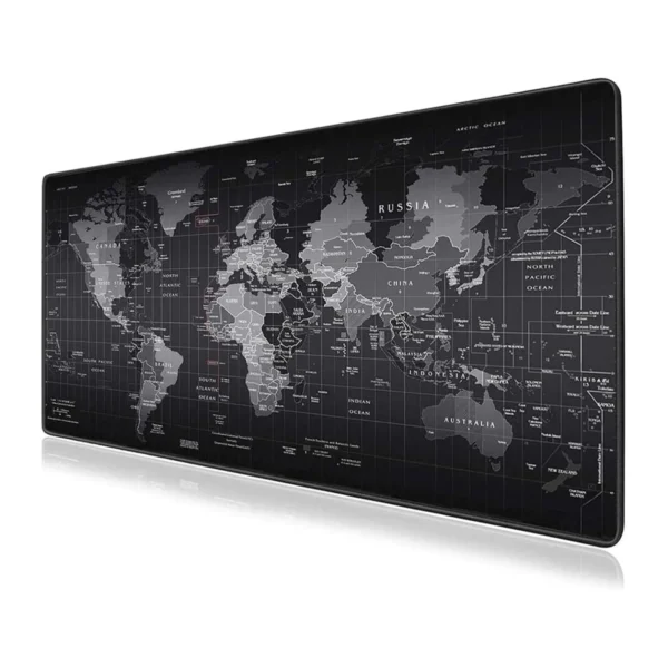 World Map Gaming Mousepad