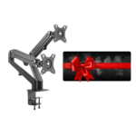 Dual Monitor Arm + Free Mousepad