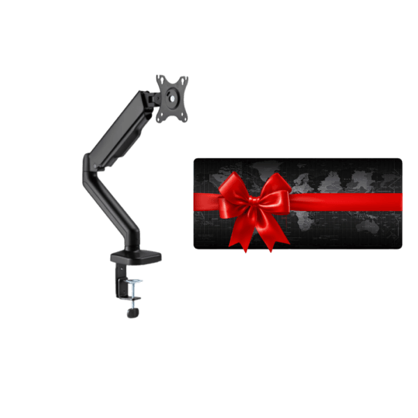 Single Monitor Arm + Free Mousepad