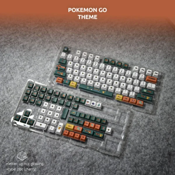 Pokémon Go Theme Keycaps