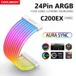 COOLMOON ARGB Neon Extension Cable - Image 7