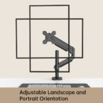 Gas Spring Single Monitor Arm - Image 3