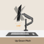 Gas Spring Single Monitor Arm - Image 4