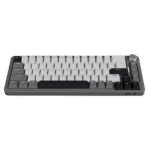GM68-V2 Mechanical Keyboard Grey & White - Image 2