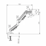 FLEXISPOT F5 SINGLE ARM - Image 4