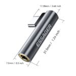 Type-C to 3.5mm DAC Audio Adapter – HiFi Audio Converter - Image 7