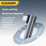 Type-C to 3.5mm DAC Audio Adapter – HiFi Audio Converter - Image 6