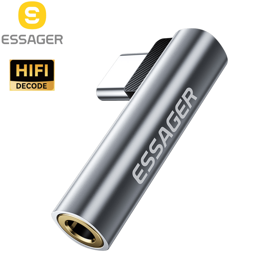 Untitled design (56) Type-C to 3.5mm DAC Audio Adapter – HiFi Audio Converter - Image 1
