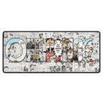 One Piece Manga Collage Gaming Mousepad