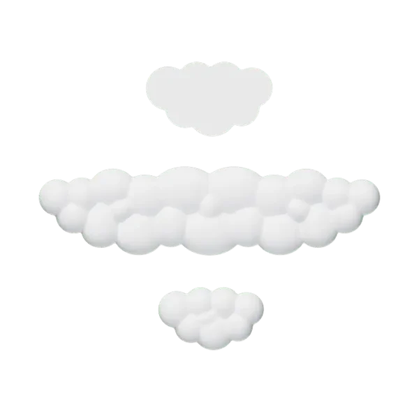 Cloud Keyboard Wrist Rest