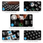 XuanGui OUTEMU Blue Mechanical Switches - Image 4