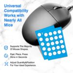 Universal PTFE Mouse Skates – 6mm Dots (20pcs) - Image 5