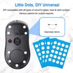 Universal PTFE Mouse Skates – 6mm Dots (20pcs) - Image 3
